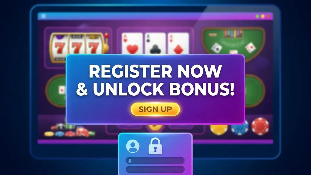 Registrer deg med bonus
